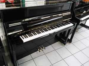 Klavier Schimmel 120 schwarz poliert, Renner-Mechanik, Made in Germany