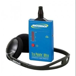 BACHARACH 28-8000 Ultrasonic Leak Detector,Folding Headset. Shipping Included