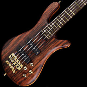 New Warwick Custom Shop Streamer Stage II 5st ”Hand-Selected Macassar Ebony Top”