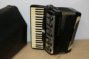 Settimio Soprani  Akkordeon 120 Bässe mit Koffer Sehr Selten
