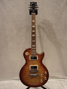 Free Shipping Used Gibson Les Paul Standard Premium Quilt 2014 / Honey Burst