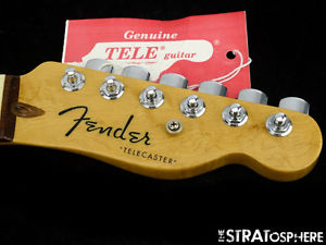 USA Fender Custom Shop Classic Telecaster Tele NECK & TUNERS American Rosewood