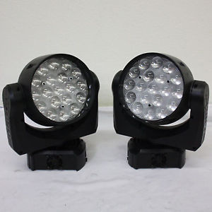 2x Martin Mac Aura LED Moving Heads in MINT CONDITION LED Wash Low Hours