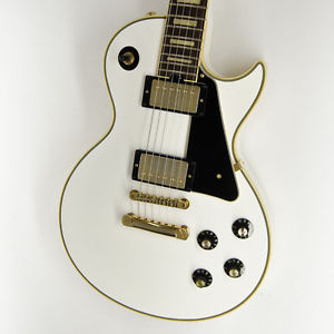 Greco CEG-100 White Les Paul Custom Electric Guitar Made in Japan Free Shipping