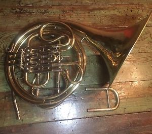 RARE French Horn Besson 406 Germany Democratic Republic(GDR)Serial 2551 M & Case
