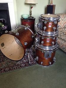 90's Premier Genista Drum Kit Shell Pack UK Made 4 Piece