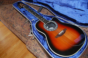 1988  Ovation Legend 1867 w orig hard case cutaway acoustic electric Made in USA