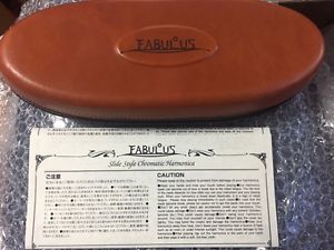 SUZUKI chromatic harmonica Fabulous series F-64C JAPAN F/S Tracking