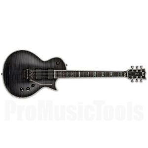 ESP Ltd Eclipse EC-1000FM FR STBLK See Thru Black - demo *NEW* ec1000 floyd rose
