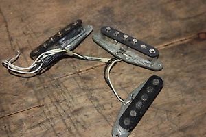 1974 Fender Stratocaster guitar pickups set 5.45k 5.44k 5.46k pickup