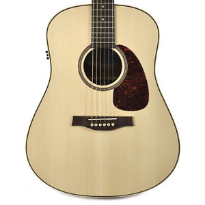 Seagull Maritime SWS Mahogany Semi-Gloss QI Acoustic-Electric All Solid Wood