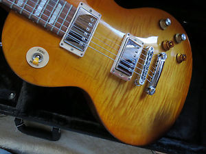 Gibson Gary Moore Tribute Les Paul Standard Lemon AA Flame Maple Top 2013 Aged?