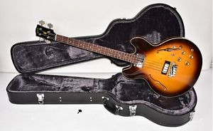 1966 Gibson EB-2 Converted to EB-2D ~VINTAGE SUNBURST~ Electric Bass Guitar