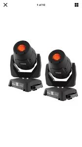 2X Chauvet DJ Intimidator Spot 355Z IRC DJ Moving-Head Light w/ Motorized Focus