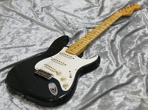 FreeShipping Used Fender Custom Shop Paul Waller 1957 Stratocaster Relic Black