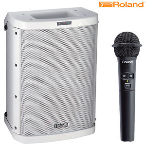 Roland BA-55 Portable Battery Amplifier Wireless Microphone l Authorized Dealer