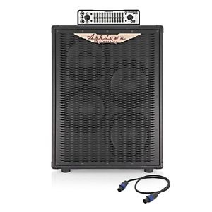 Ashdown Retroglide 800 Full Stack With 2 4x8 Speaker Cabs - Save £600 - New!