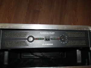 AMERICAN AUDIO VLP 2500 PROFESSIONAL DJ POWER AMPLIFIER