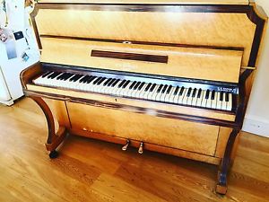Flash Sale! Don't Miss!!!! Barnes/Kemble Art Deco Upright Piano Maple