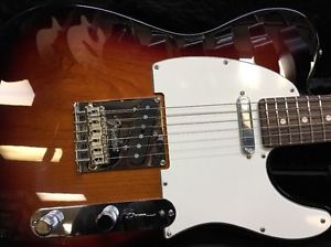 Fender American Standard Telecaster W/HSC Rosewood Board 3 Tone Sunburst