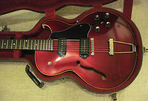 Gibson ES-125 TDC Sparkling Burgundy w. Original HSC Pickups, Electronics, Etc.
