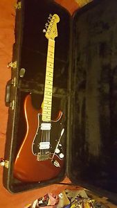2011 FENDER USA AMERICAN STANDARD STRAT W/ UPGRADES DIMARZIOS KILLSWITCH  CASE