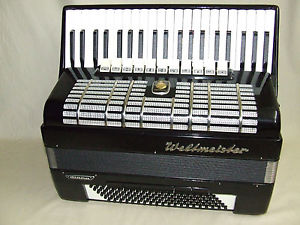 Weltmeister Akkordeon Diana 120 Bass 4 chörig mit Koffer