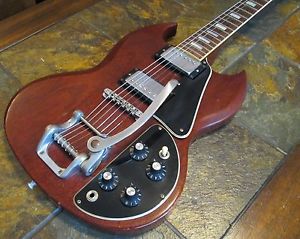 1971  Gibson SG DELUXE Standard with gibson bigsby