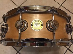 Drum Workshop 5x14 Maple Single Ply Solid Shell Snare Drum DW