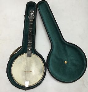 The Gibson 4 String  Banjo Vintage 1102A In Original Case