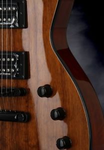 ESP LTD EC-1000 Solid Body Electric Guitar Koa Mohagany Bubinga LEC1000KNAT