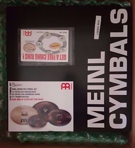 Meinl Byzance Mike Johnston Cymbal Set w/ Free 18" Crash