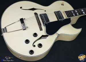 Eastman AR372CE Hollowbody Archtop Electric Guitar w/ HSC, Blonde, NEW! #34363