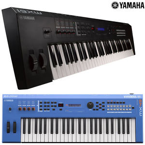 Yamaha MX49 MX61 49 61 Key Keyboard Synthesizer Black Blue l Authorized Dealer