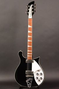 Rickenbacker/ 620 Jetglo Black&White w/hard case Free shipping From JAPAN #U833