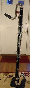 SHIPS WORLDWIDE!  BUNDY Eb ContraAlto Clarinet; Re-Angled Neck; Fobes MP/Lig