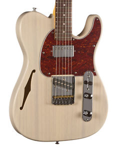 G&L Tribute ASAT Classic Bluesboy Semi-Hollow Electric Guitar Rosewood Blonde