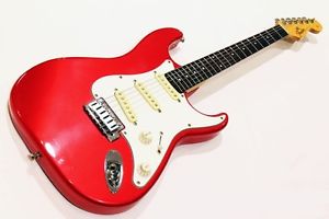 Rare Fender Japan STS-55R CAR Short Scale '89-'90 Used Guitar w/soft case