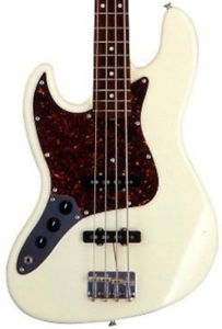 Fender Japan Exclusive Classic 60s JB Lefty VWH JB62-LH Jazz Bass soft case