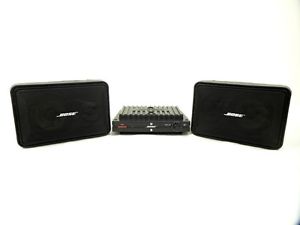 BOSE US-25A US-25S  Power Amplifier Speaker Pair M2182982