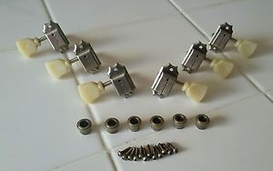 1956 1957 1958 Gibson Les Paul Kluson Nickel Single-Line Guitar Tuners