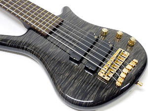 Warwick Custom Shop Thumb Bass BO 6st Nirvana Black High Polish New