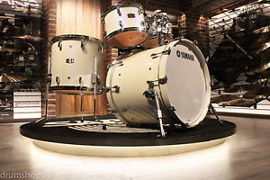 Yamaha Absolute Hybrid Maple 4-piece Polar White Drum Set - Used!