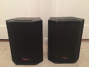 2 Apogee AE-3s2 Loudspeaker Cabinet PA Speaker Pro System AE3 AE 3 Two-Way (pair