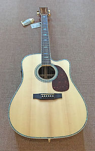 Sigma DKC-41E Koa Limited Westerngitarre & Tonabnehmer & Martin-Saiten Neu