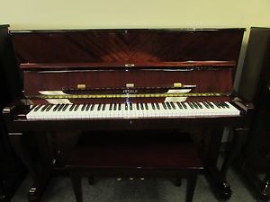 Petrof Upright Piano Walnut Polish  46"