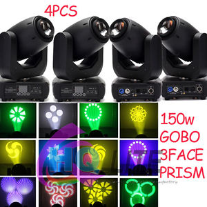 150W LED Moving Head gobo pattern Light With 3prism dmx light Disco / Bar/stage