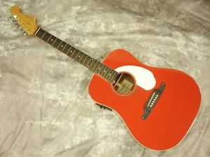 Fender FSR Kingmaｎ SE Fiesta Red w/soft case F/S Guiter Bass From JAPAN #X1219