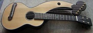 10-String Harp Ukulele - Wenge B/S, Spruce, Macassar Ebony Trim, Bone all-solid