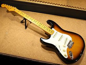 Free Shipping Used Fender Japan ST57 LH 2TS 1990s Electric Guitar